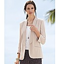 Anise Crepe Loose Blazer