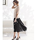 Apanage Chiffon pleated Skirt