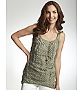 Chesca Textured Jersey Top