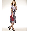 Gray and Osbourn Print Striped Skirt