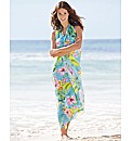 Tessy Bright Floral Print Pareo