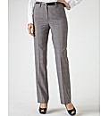 Gardeur Slim Fit Check Trousers 77cm