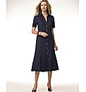 Gray & Osbourn Linen Look Shirt Dress