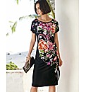 Pomodoro Multi Floral Print Dress