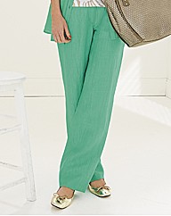 Lebek Crinkle Straight Trousers