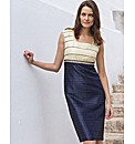 Gold Shimmer Sleeveless Dress