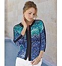 Joseph Ribkoff Dapple Print Jacket
