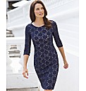Gina Bacconi Stretch Lace Dress