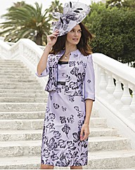 Gina Bacconi Jacquard Dress & Jacket