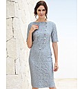 Gray & Osbourn 3/4 Sleeve Lace Dress