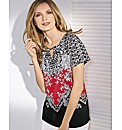Gerry Weber Multi Print Silk Top