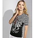 Gerry Weber Short Sleeve Jersey Top