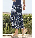 Emreco Abstract Printed Long Skirt