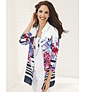 Gerry Weber Floral Print Linen Shirt