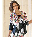 Joseph Ribkoff Cascade Floral Jacket