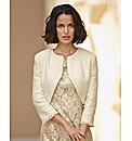 Apanage Tweed Fringe Cuff Bolero