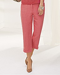 Olsen Linen Crop Trousers
