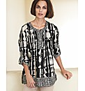 Olsen Abstract Print Blouse