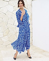 Chesca Georgette Spot Dress