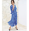Chesca Georgette Spot Dress