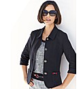 Frank Walder Woven Pea Button Jacket