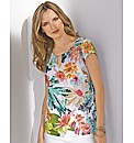 Betty Barclay Georgette Floral Top