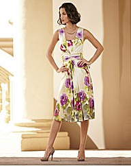 Michaela Louisa Floral White Dress