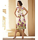Michaela Louisa Floral White Dress