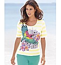 Betty Barclay Parrot Stripe Top