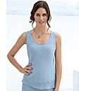 Pomodoro Sleeveless Georgette Vest Top