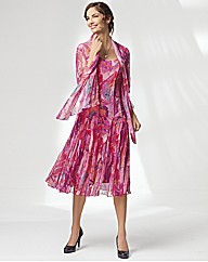 Chianti Print Dress & Cardigan