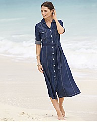 Gray & Osbourn Denim Shirt Dress