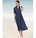 Gray & Osbourn Denim Shirt Dress