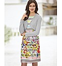 Apanage Jersey Shrug With Lace Trim