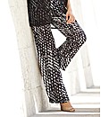 Gelco Abstract Spot Wide Leg Trousers