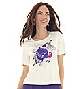 Eugen Klein Digital Rose Print Top