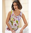 Murek Chiffon Sleeveless Top