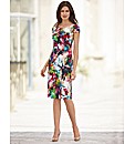 Apanage Digital Floral Print Dress