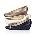 Van Dal Leather Shoe With Plait Trim