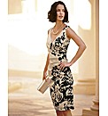 Gina Bacconi Mid Length Floral Dress