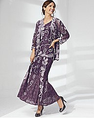 Chesca Lace & Cornelli Maxi Skirt