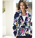 Gray & Osbourn Floral Spot Print Jacket