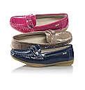Van Dal Patent Loafer With Block Heel