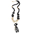 Adele Marie Long Chain And Bead Necklace