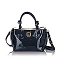 Marla Carla Patent Zipped Handbag