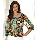 Gerry Weber Orchid Chiffon Blouse