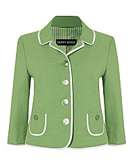 Gerry Weber Woven White Trim Blazer