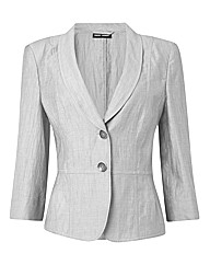 Gerry Weber Linen Mix Tailored Jacket