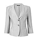 Gerry Weber Linen Mix Tailored Jacket