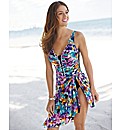 Gottex Printed Wrap Skirt